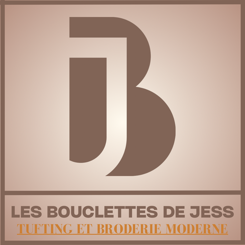 Les Bouclettes de Jess Touffetage « tufting » de tapis au pistolet à touffeter, 
Broderie artisanale et moderne - Technique à l’aiguille poinçon ou Punch Needle

Création de Tapis et accessoires de décoration entièrement artisanaux, uniques et personnalisables. 