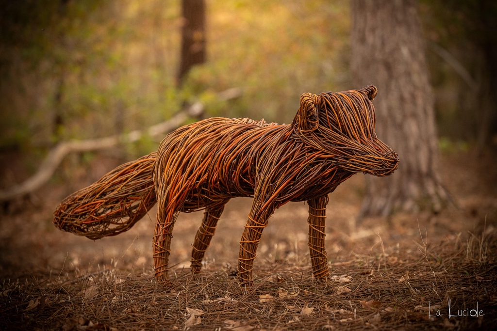 Sculptures en osier