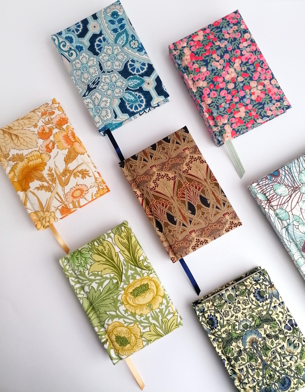 Bespoke handmade diaries, journals and albums traditionally bound in Yorkshire.  Designed for vintage lovers using sustainable fabric and materials and gift wrapped in recyclable  packaging.