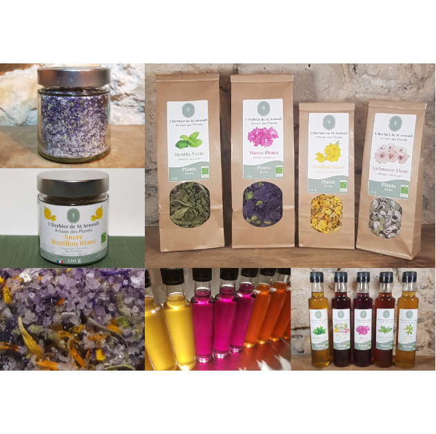 Tisane, sirop, sel aux herbes, sel aux plantes, sel au fleurs, sucre aux fleurs, huile infusée, vinaigre infusé, pesto, agriculture biologique, naturel, agriculture naturelle, plantes aromatiques et médicinales, pam, ppam, infusion, bienfait, plantes, plante, agriculture, local, artisan, artisanat local, produits locaux, produits naturels, vallée de chevreuse, yvelines, ile de France, locavore, Saint Arnoult en Yvelines, Dourdan, Rambouillet, permaculture, micro ferme, ferme urbaine, basilic, mauve, menthe, souci, guimauve, thé, perilla, camomille, bouillon blanc, thym, thym citron,mélisse, circulation, femme, ménopause, détox, élimination,pavot, sureau, verveine, vigne rouge, romarin, sauge, origan, frêne, lavande, bien être, bonne nuit, jambes légères, citron, agrume, agrumes, épices, épicé, décoction, macérat, diététique, médecine douce, bienfaits des plantes, herbier, L'herbier de Saint Arnoult, L'Herbier de St Arnoult, Artisan des plantes, qualité, haute qualité, tisanes, sirops naturels, sirop naturel, authentique, sans produits chimique, uab, demeter, biodynamie, nature et progrès, ecocert, label, charte agriculture naturelle, ferme aux herbes, ferme aux plantes, ferme aux ppam, Sainte Marthe, goût, arôme naturel, arômes naturels, culture naturelle, élaboration, épicerie fine, biodiversité, environnement, sol vivant, maraichage,