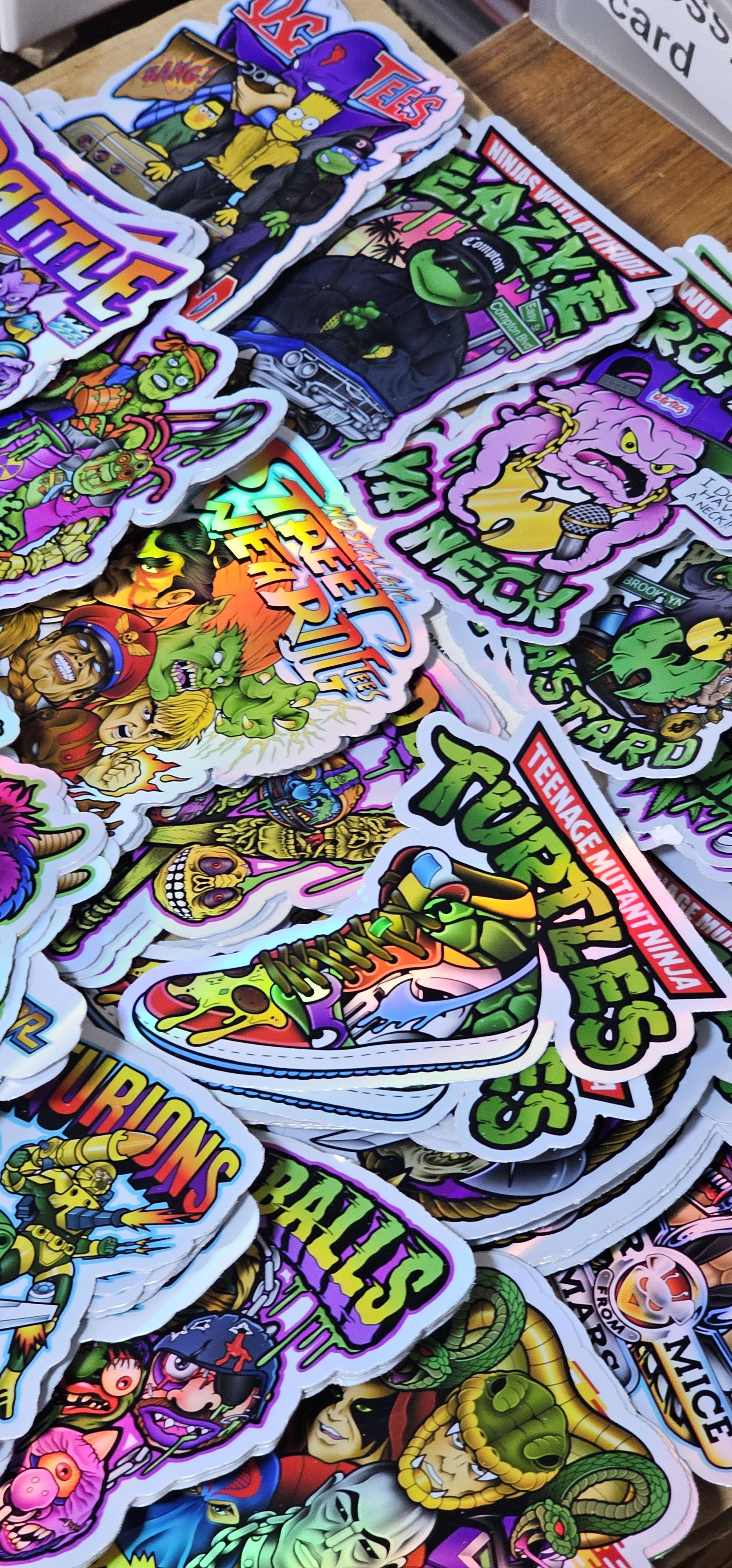 Nostalgic stickers