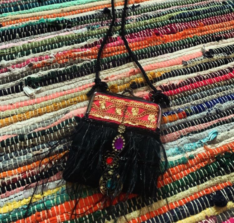 Bohemian cross the body purse/bag