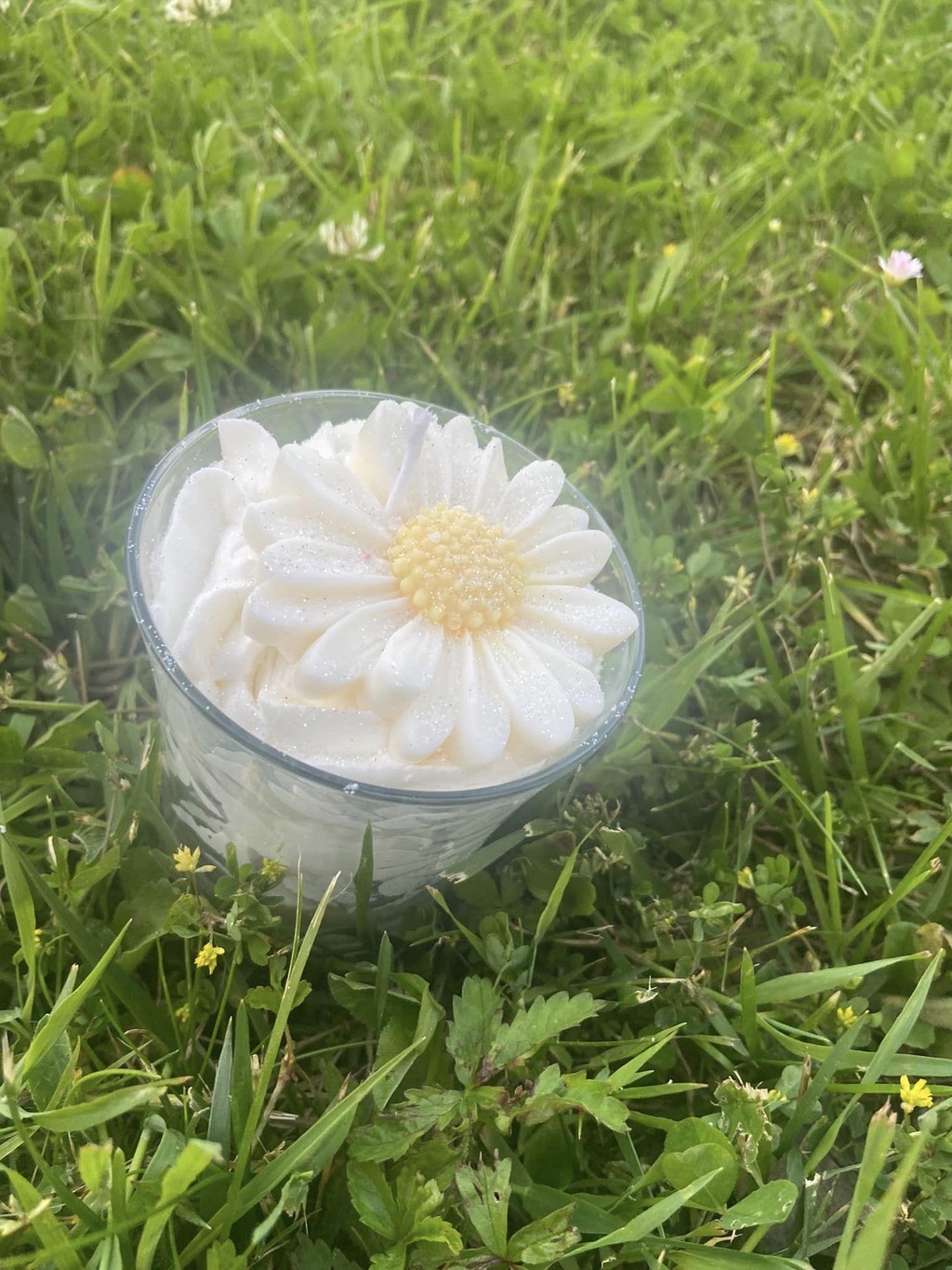 bougie en chantilly est fondant