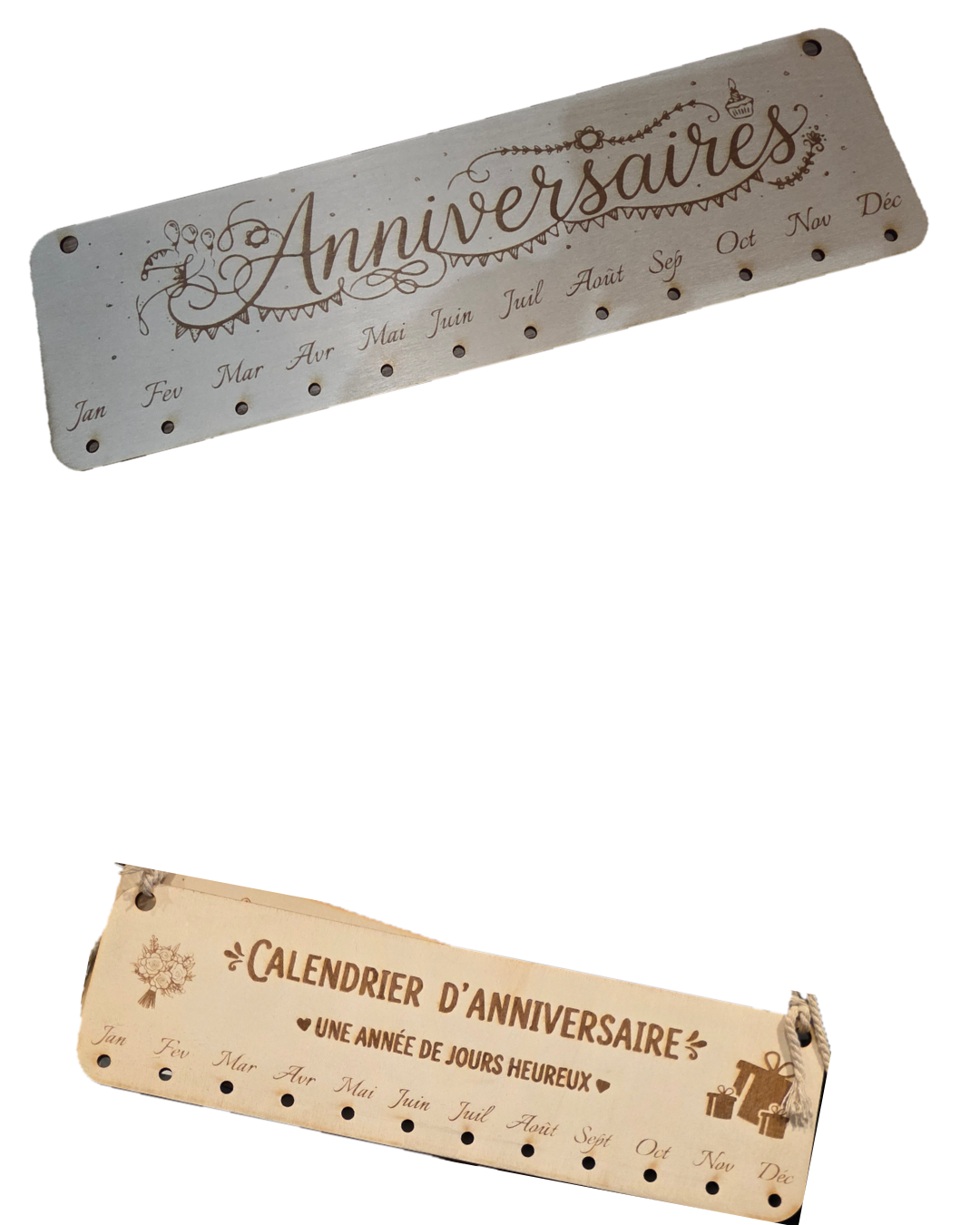 Calendrier anniversaires