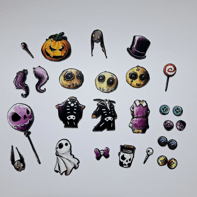 Poupées vaudoues magnets