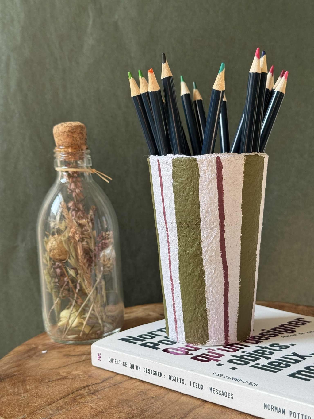 Pots à crayons éco-responsables