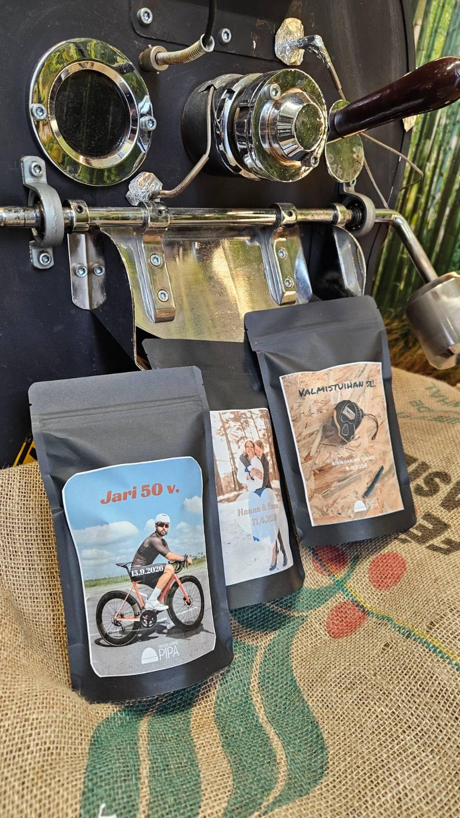 Kahvia omalla etiketillä