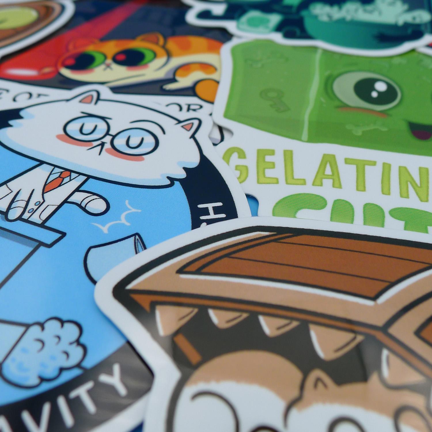 Single Stickers Large