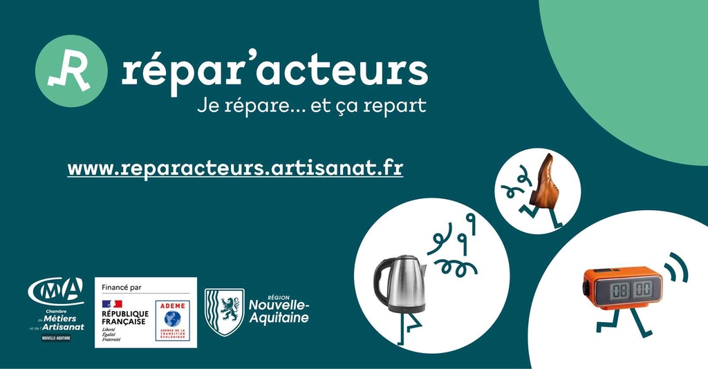 Depuis début 2025, Nina Couture est fière d'avoir obtenu le label répar'acteurs qui félicite l'engagement à la chaîne de réparation des vêtements et qui souligne un savoir-faire particulier. Gage de qualité, il vous permet de faire confiance à votre artisan réparateur.