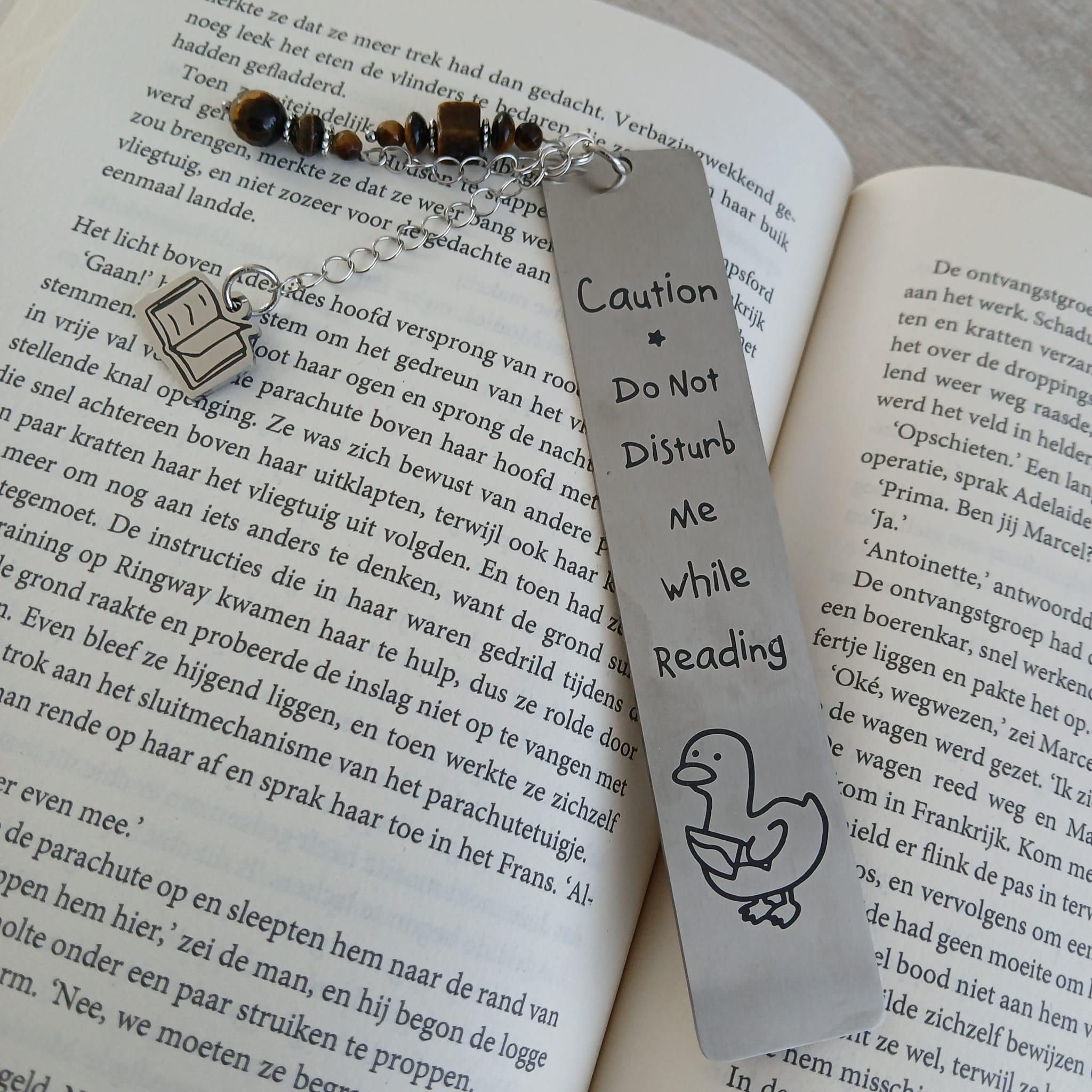 Boekenlegger met edelstenen