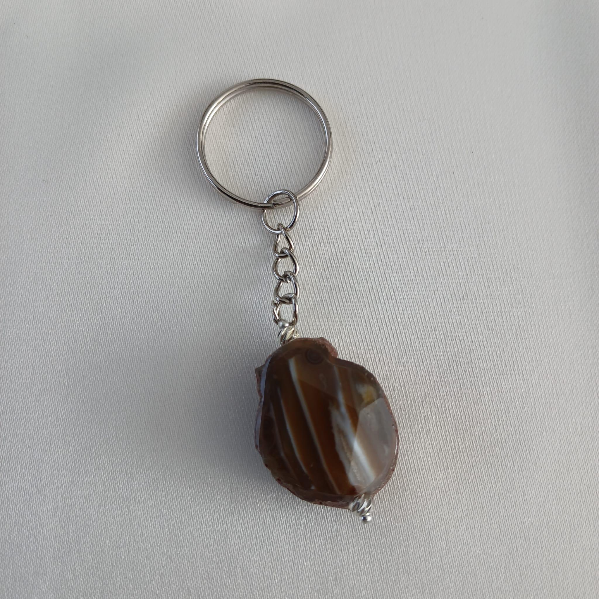 Edelsteen sleutelhanger