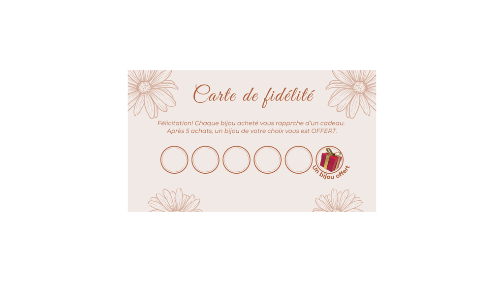 Programme de fidélité - Récompensez vos achats 