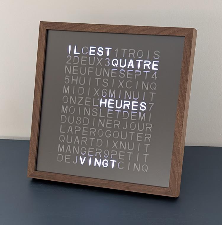 NOUVEAU PRODUIT
Horloge LUMO30