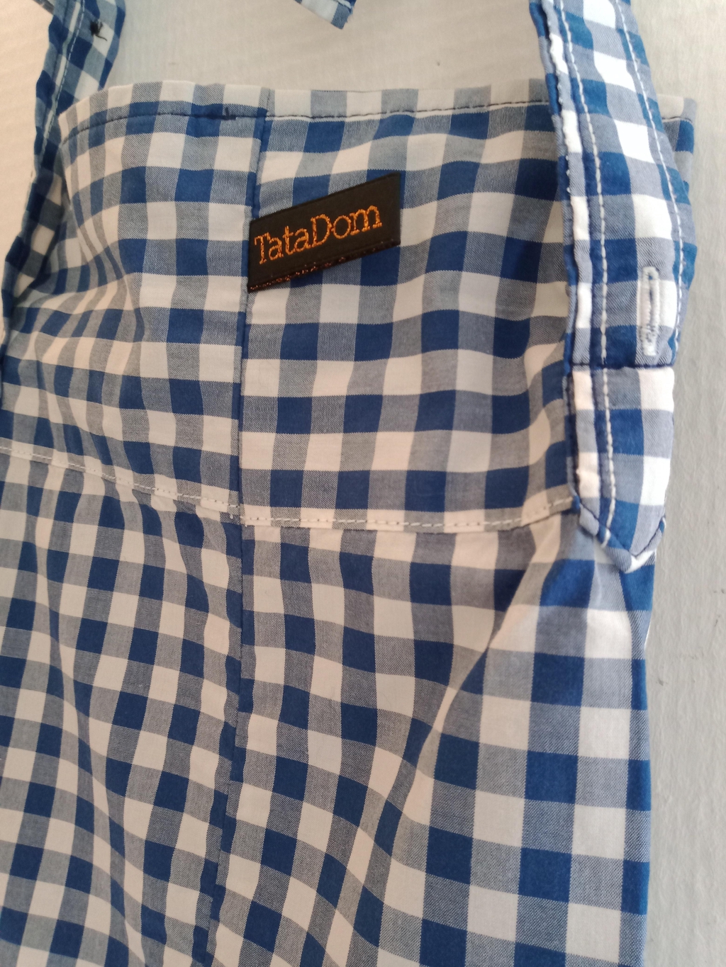 Chemise homme recyclée en sac à pain!