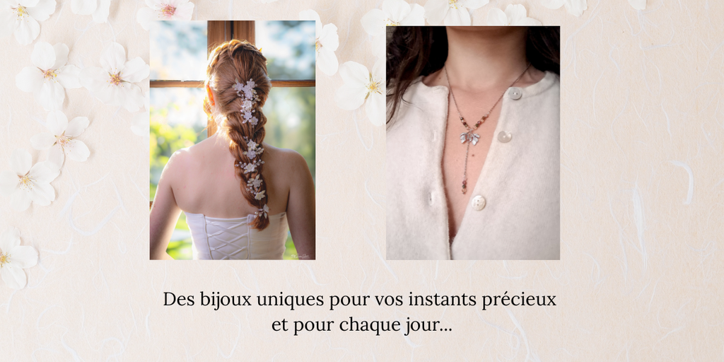 Lumina a été crée pour briller le jour de votre mariage avec notre collection de d'accessoires pour cheveux et bijoux.
