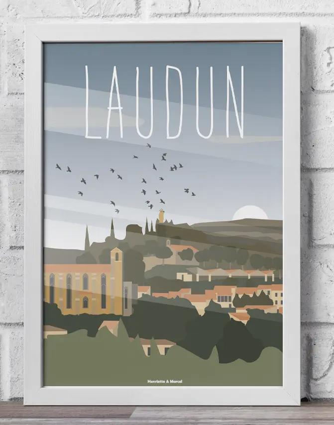 Affiches décoratives villes sud france