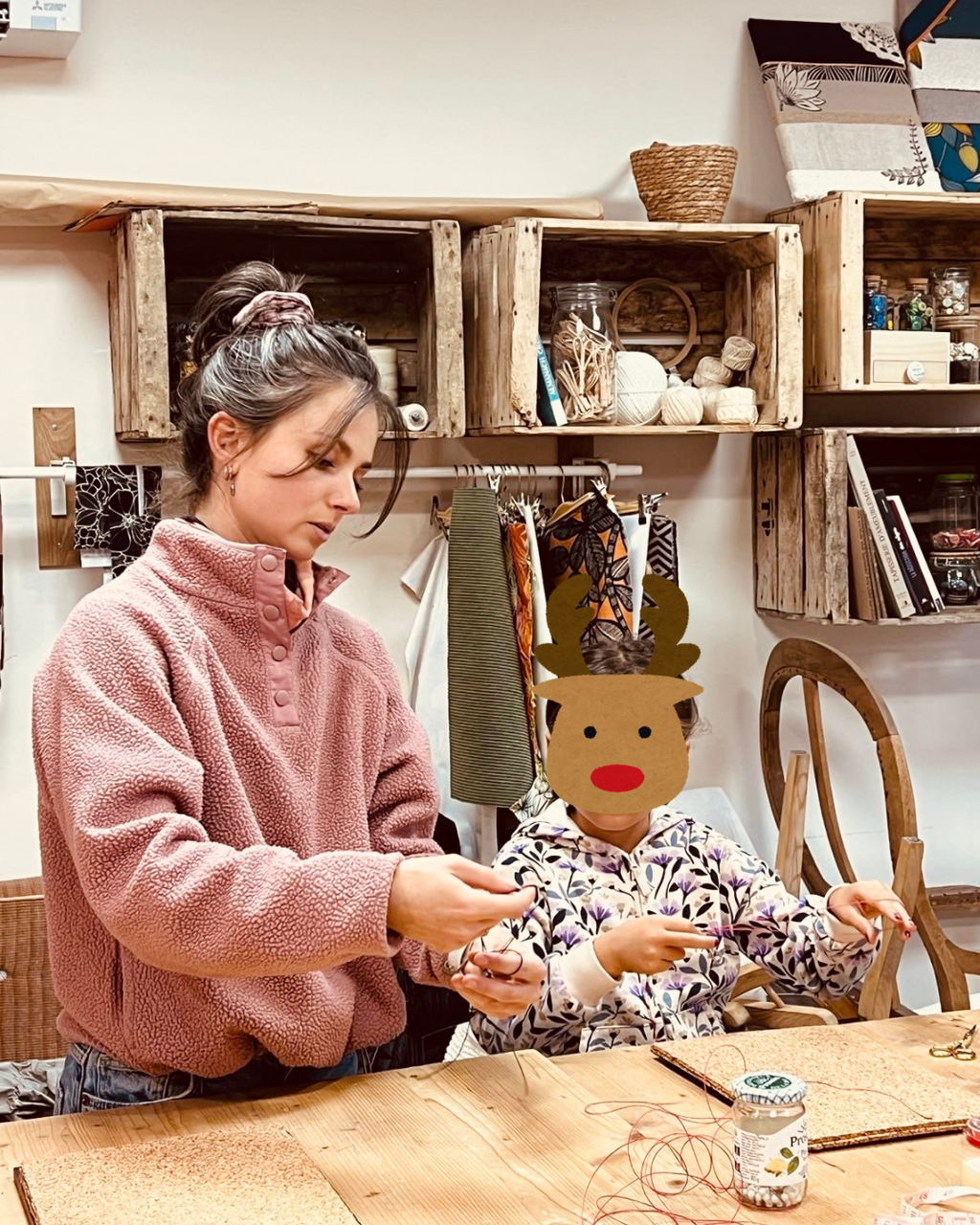 Ateliers créatifs autour du fil 