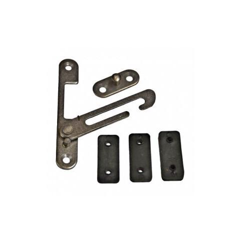 This child safety catches keep children safe and prevents them from falling out of open windows.