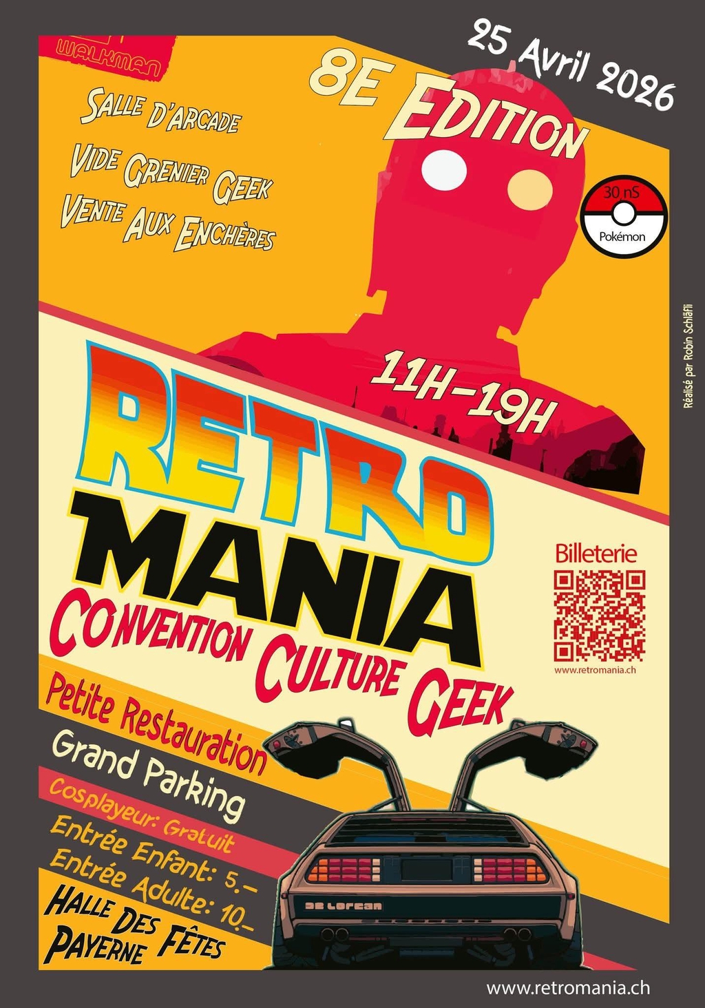 M'Extraire du Cadre @ Retromania Payerne 2026 Retrouvez-nous le 25.04.2026 à Payerne ! Découvrez notre nouvelle collection en exclusivité, échangez sur la culture geek et retirez vos commandes sur place.