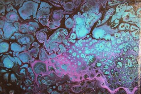 Acrylic Fluid Pour