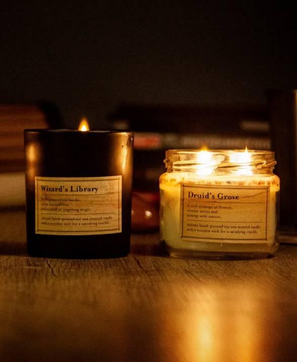 Candles via Dungeons & Danny's