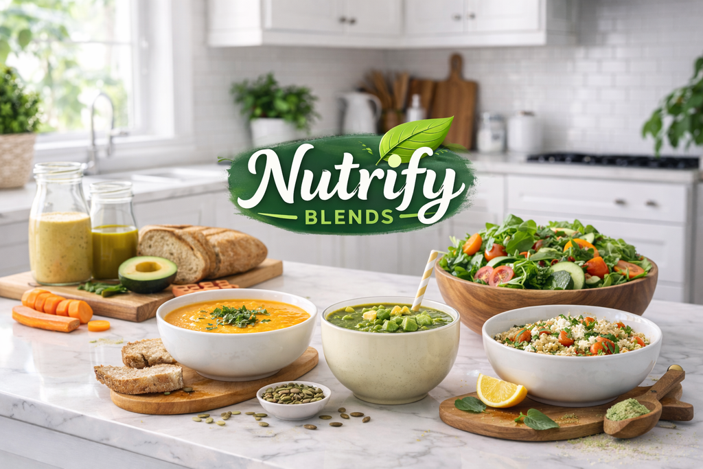 repas équilibrés et sains Nutrify Blends