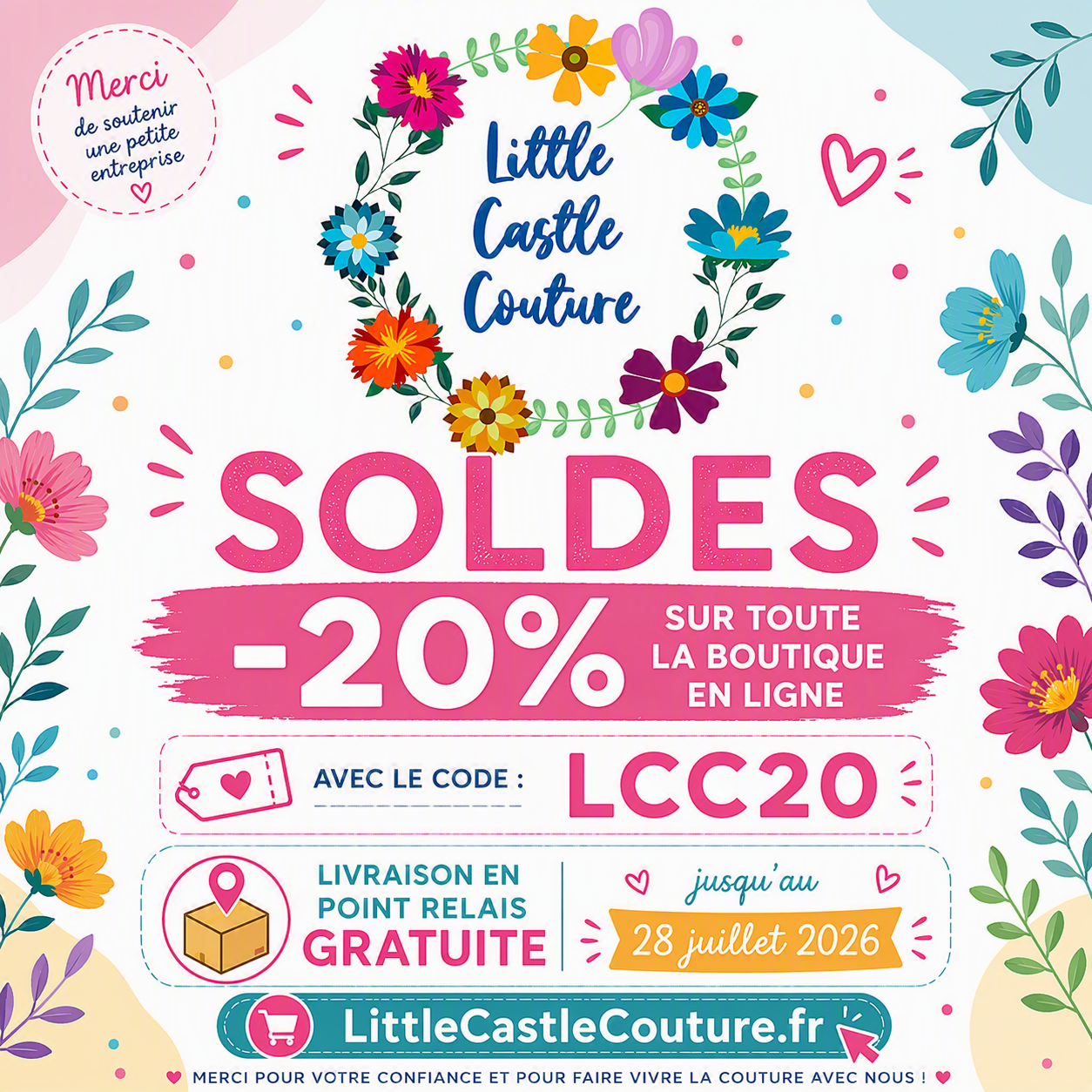 Les Soldes ches Little Castle Couture