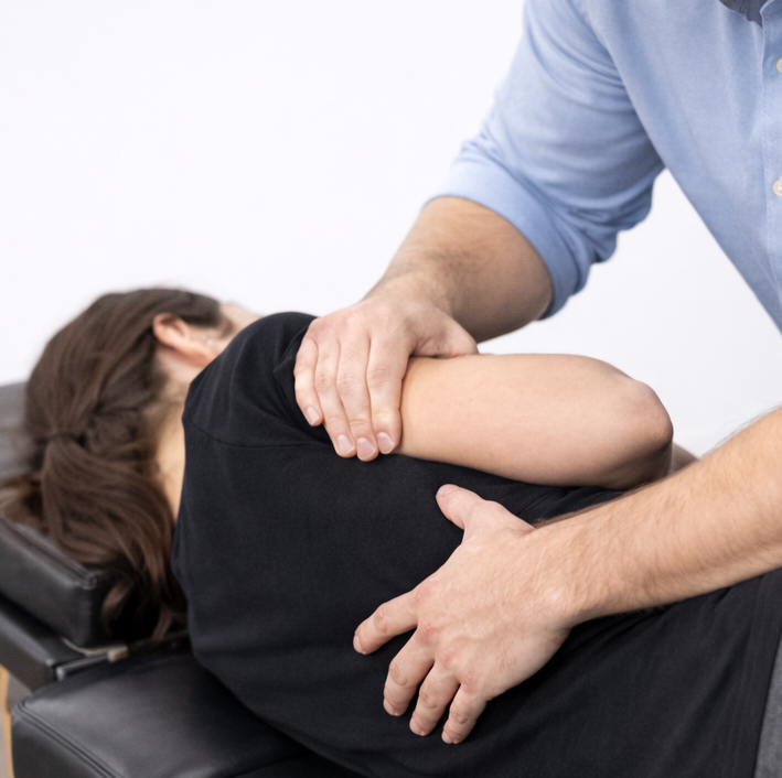 What is Chiropractic?
Chiropractic is a healthcare profession that focuses on the health of the spine on musculoskeletal function. When spinal joints are not moving optimally, extra strain and tension can develop in surrounding muscles and joints as the body compensates to maintain movement and balance.
At Enjoy Chiropractic in Wallisdown, Poole, and Bournemouth, we use a structured, evidence-informed approach to chiropractic care, supporting long-term musculoskeletal wellbeing and spine-related nervous system function.