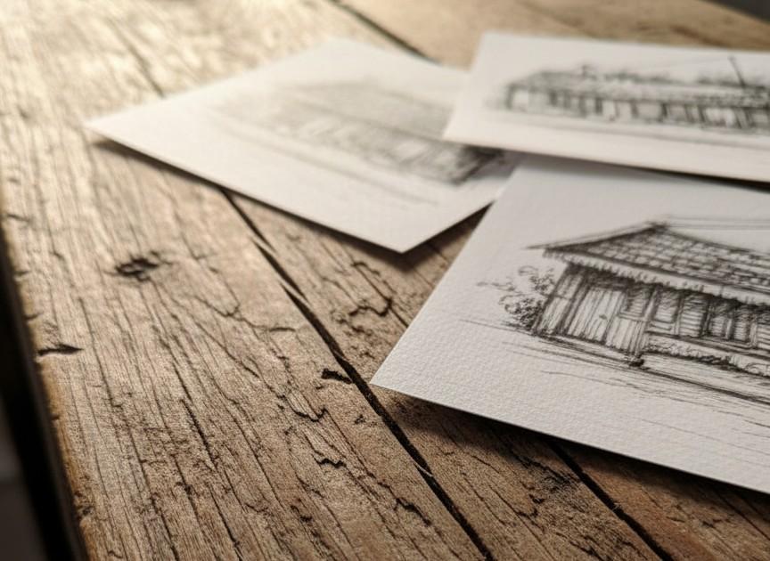 Les dessins d'intercalee sont aussi proposés en reproduction ay format A6, A5, A4