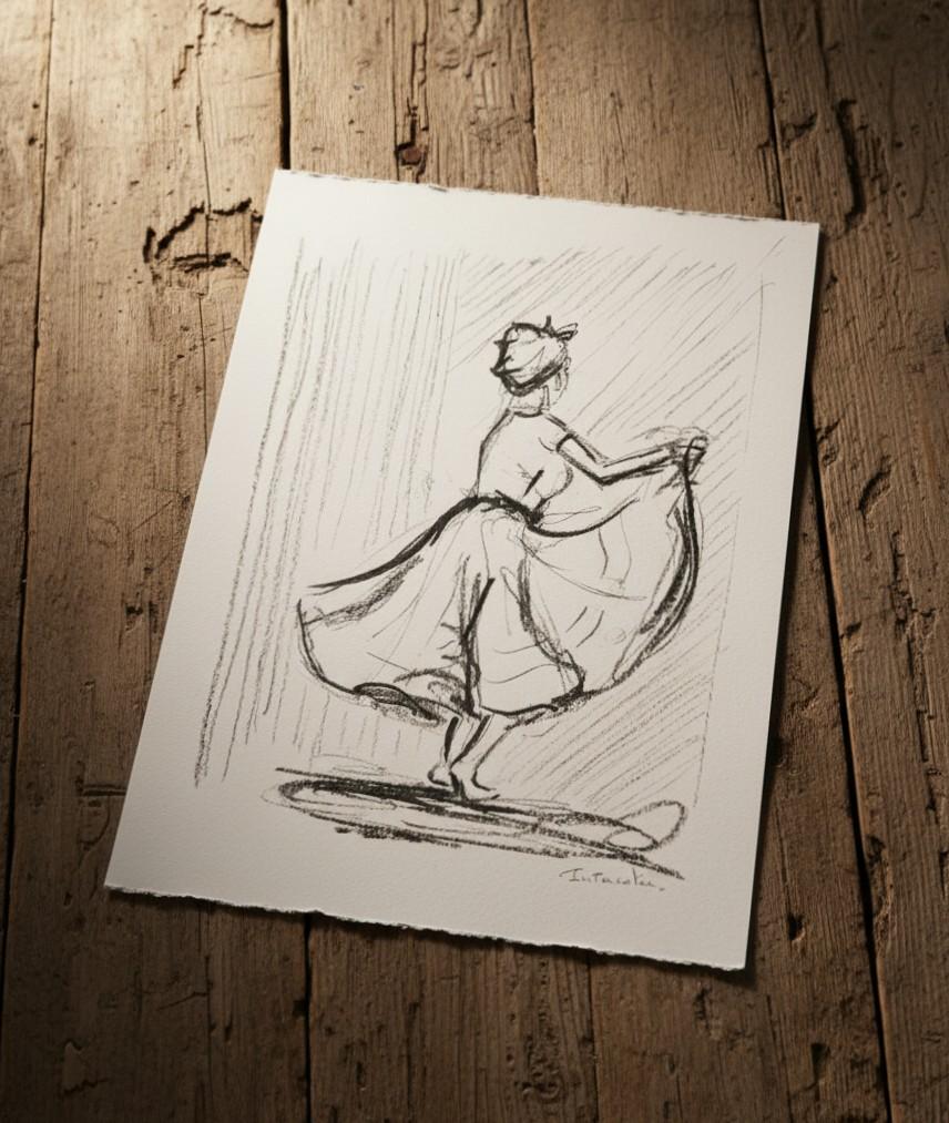 Dessins originaux sur les traditions et la culture de Martinique à réalisés par Intercalée 