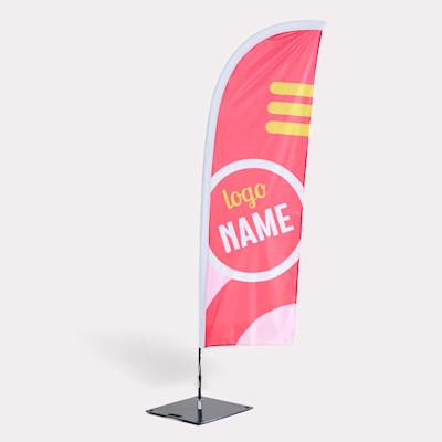 Vlaggen of beachflags printen