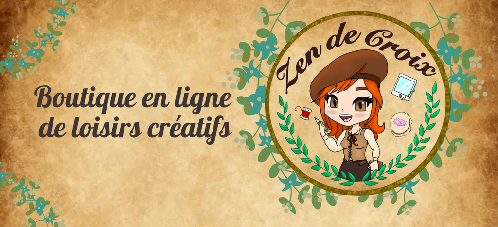Zen de Croix - Boutique en ligne de loisirs créatifs. Retrouvez des grilles de broderie, des porte clés en tissus et des tasses sur le thème kawaï, chibi.