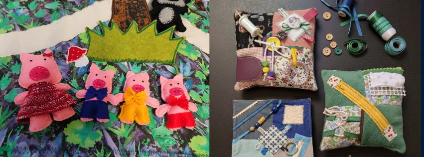 Tapis à histoire et tapis sensoriels