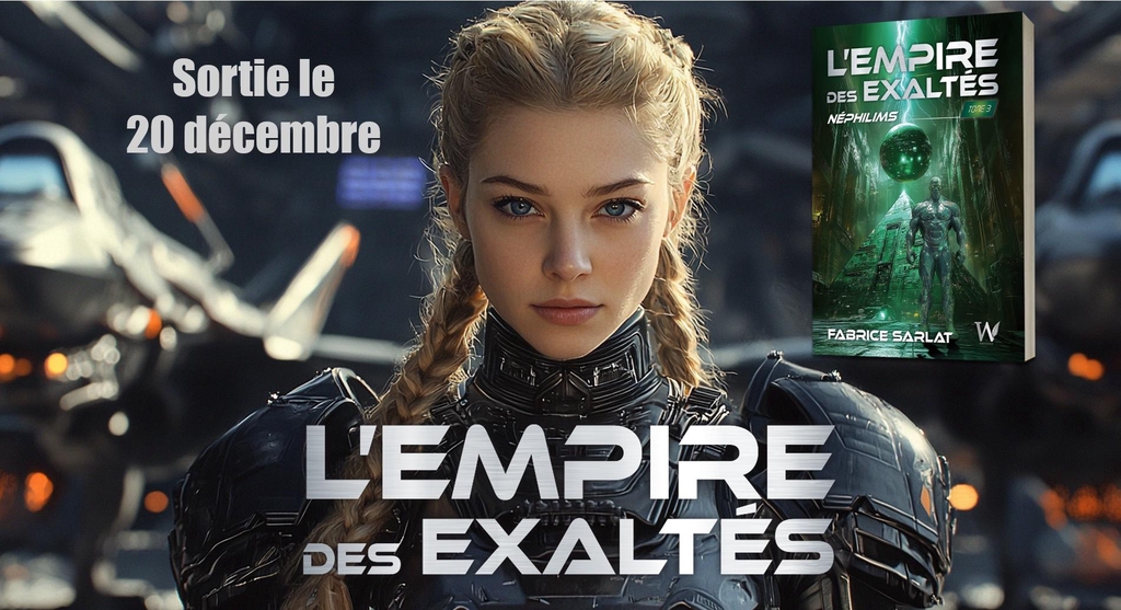 Sortie de L'Empire des Exaltés Tome 3 le 20 décembre.