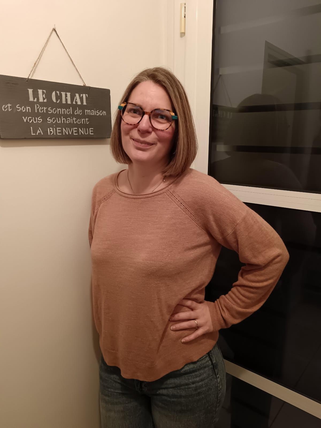 Photo de la créatrice derrière Les Couseries de Sév'