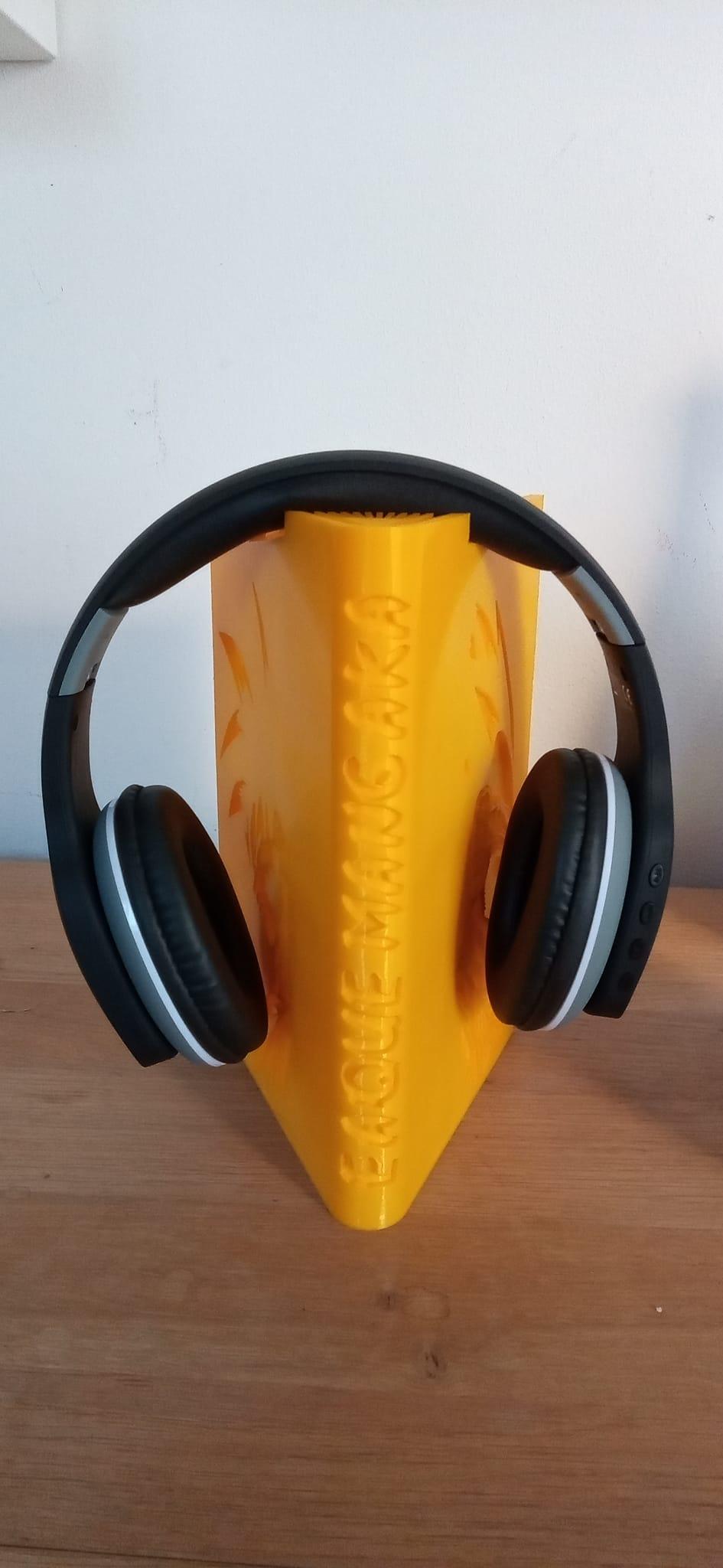 Support casque livre dragon-ball vegeta et san-goku