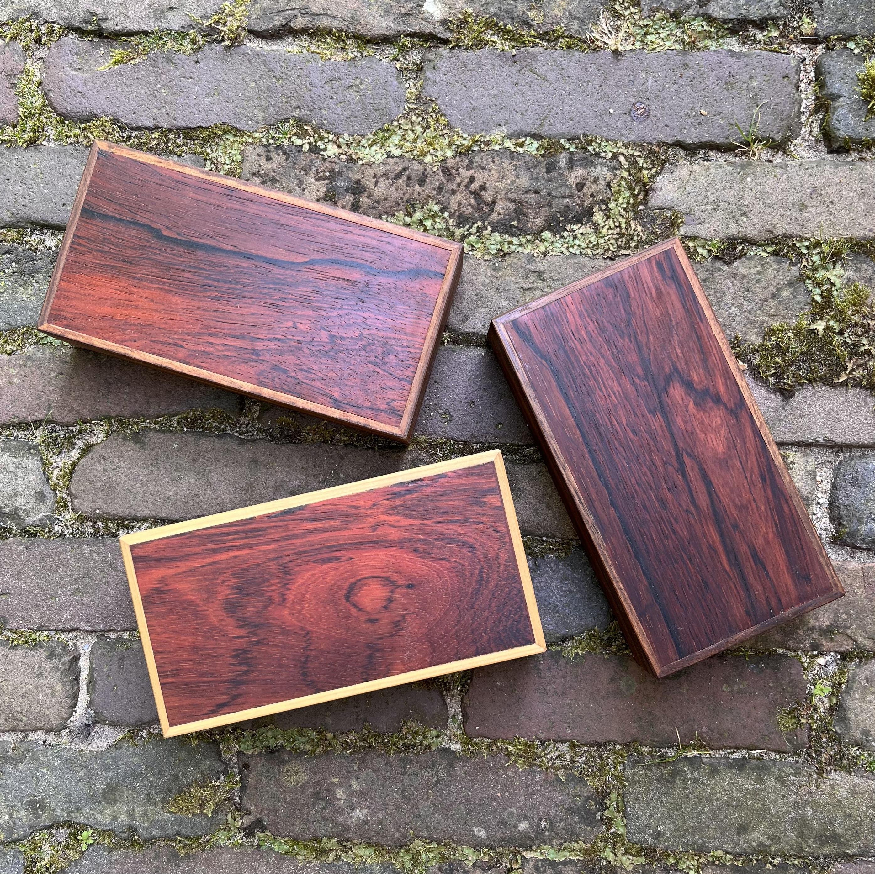 Houten kistjes