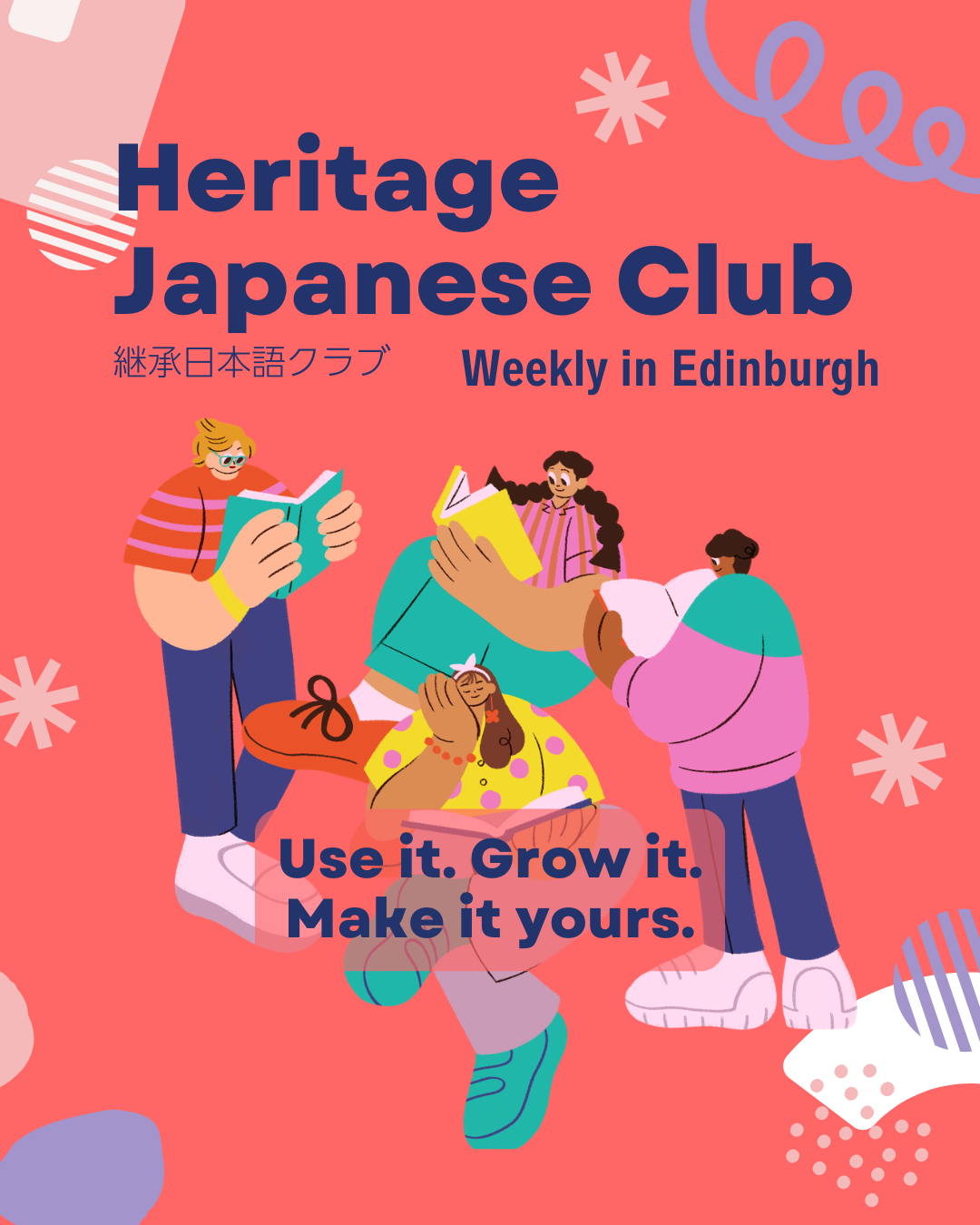 Heritage Japanese Club in Edinburgh – Use it. Grow it. Make it yours.