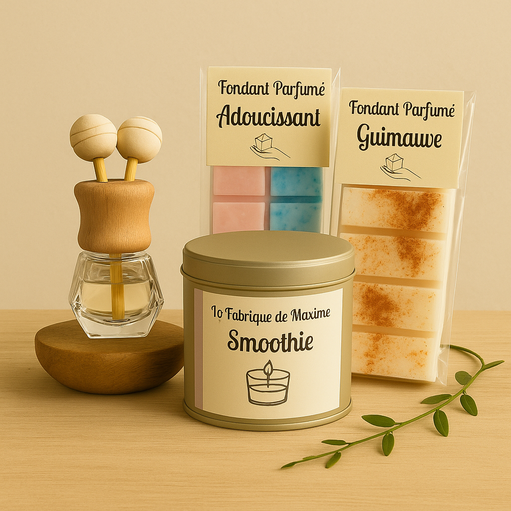 🌿 Des bougies artisanales pour une ambiance chaleureuse

Découvrez nos bougies faites à la main avec amour, à base de cire naturelle et de parfums délicats. Que ce soit pour offrir ou se faire plaisir, nos créations ajoutent une touche de douceur à chaque moment.

✨ 100% artisanales – naturelles – non toxiques
🎁 Idéal pour un cadeau original et responsable
🚚 Livraison rapide et soignée partout en France 