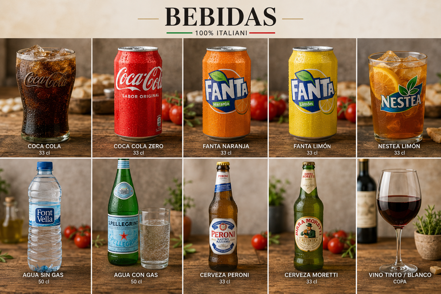 Bebidas