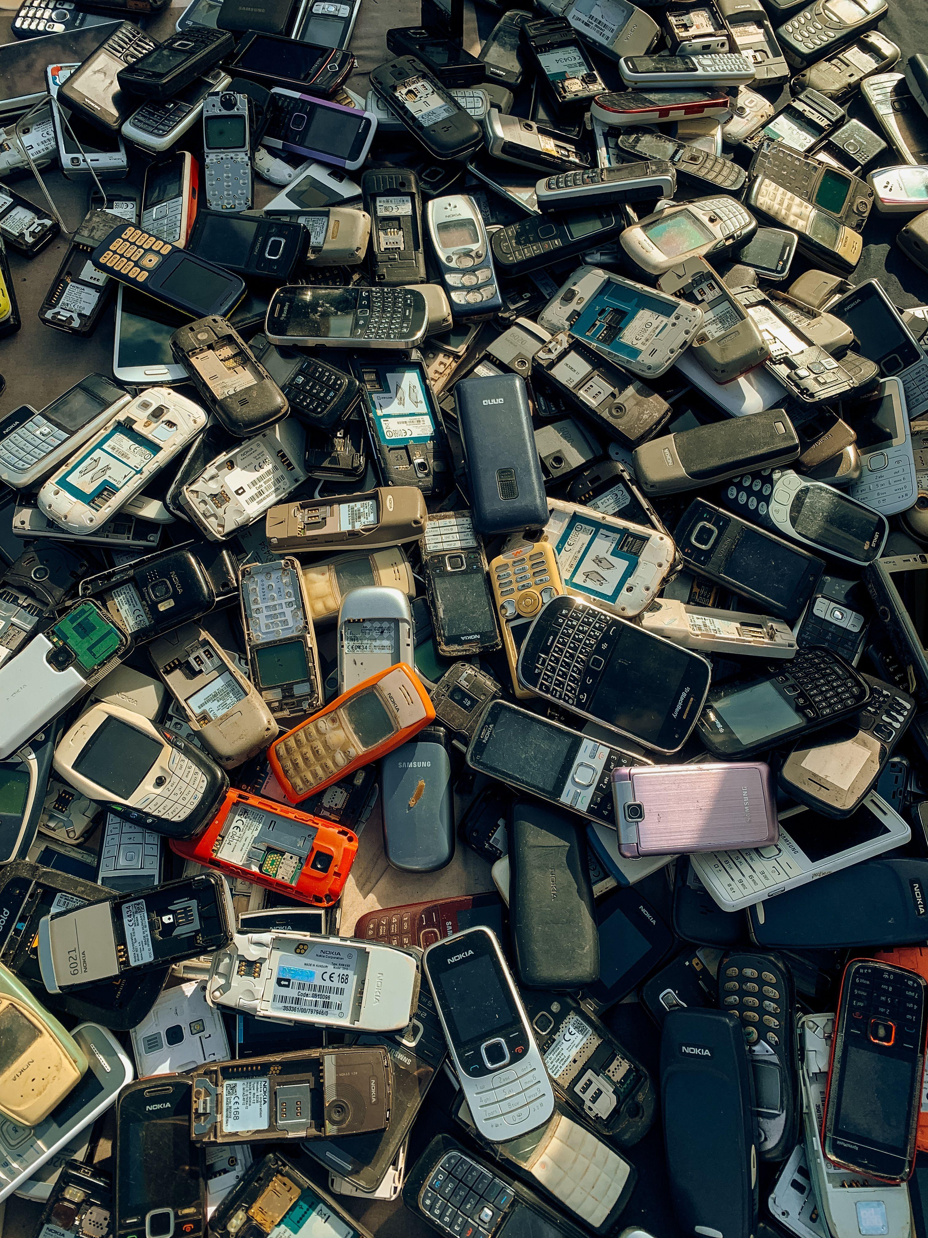 Reciclaje de teléfonos móviles