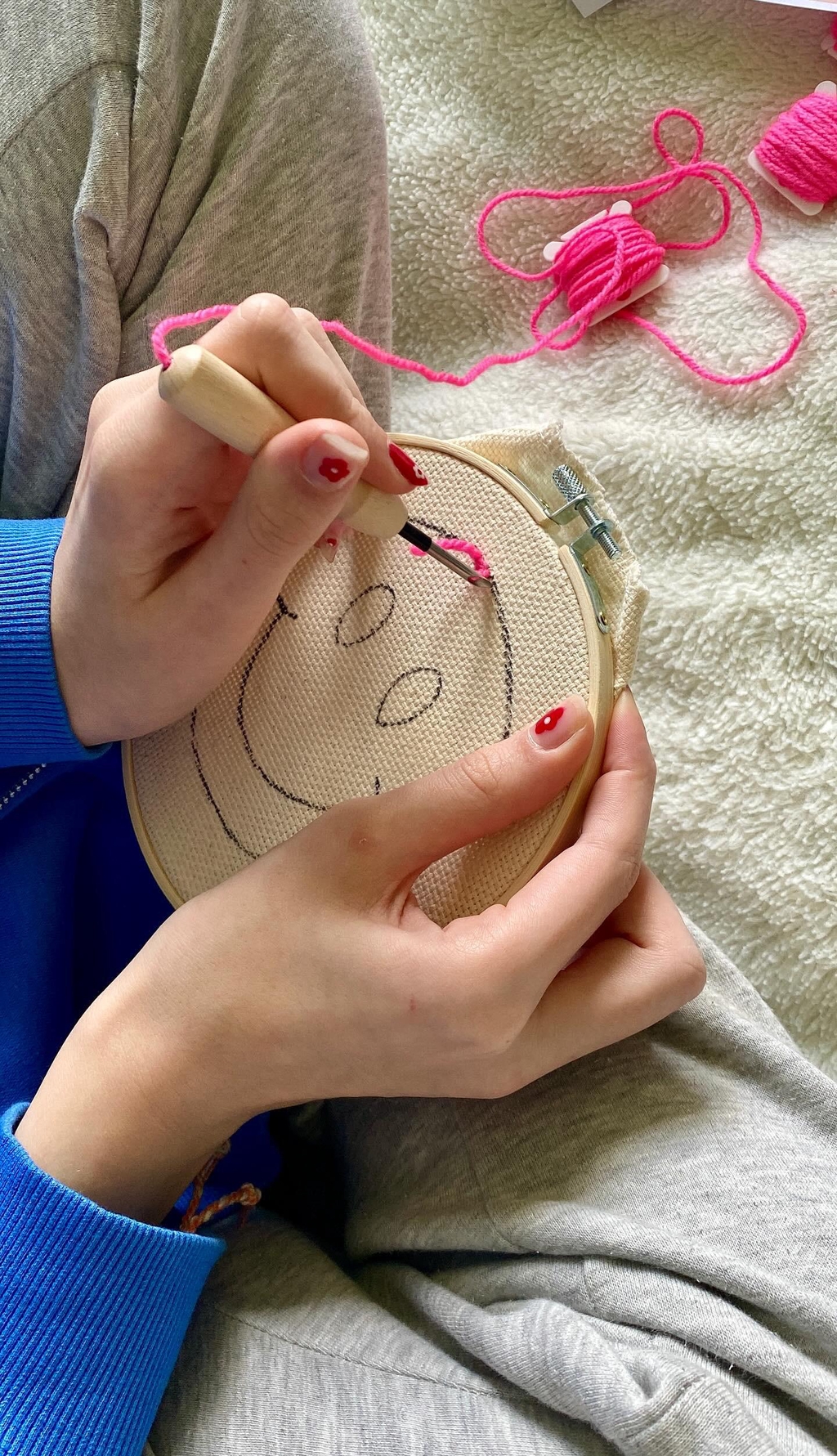 Les recharges punch needle 