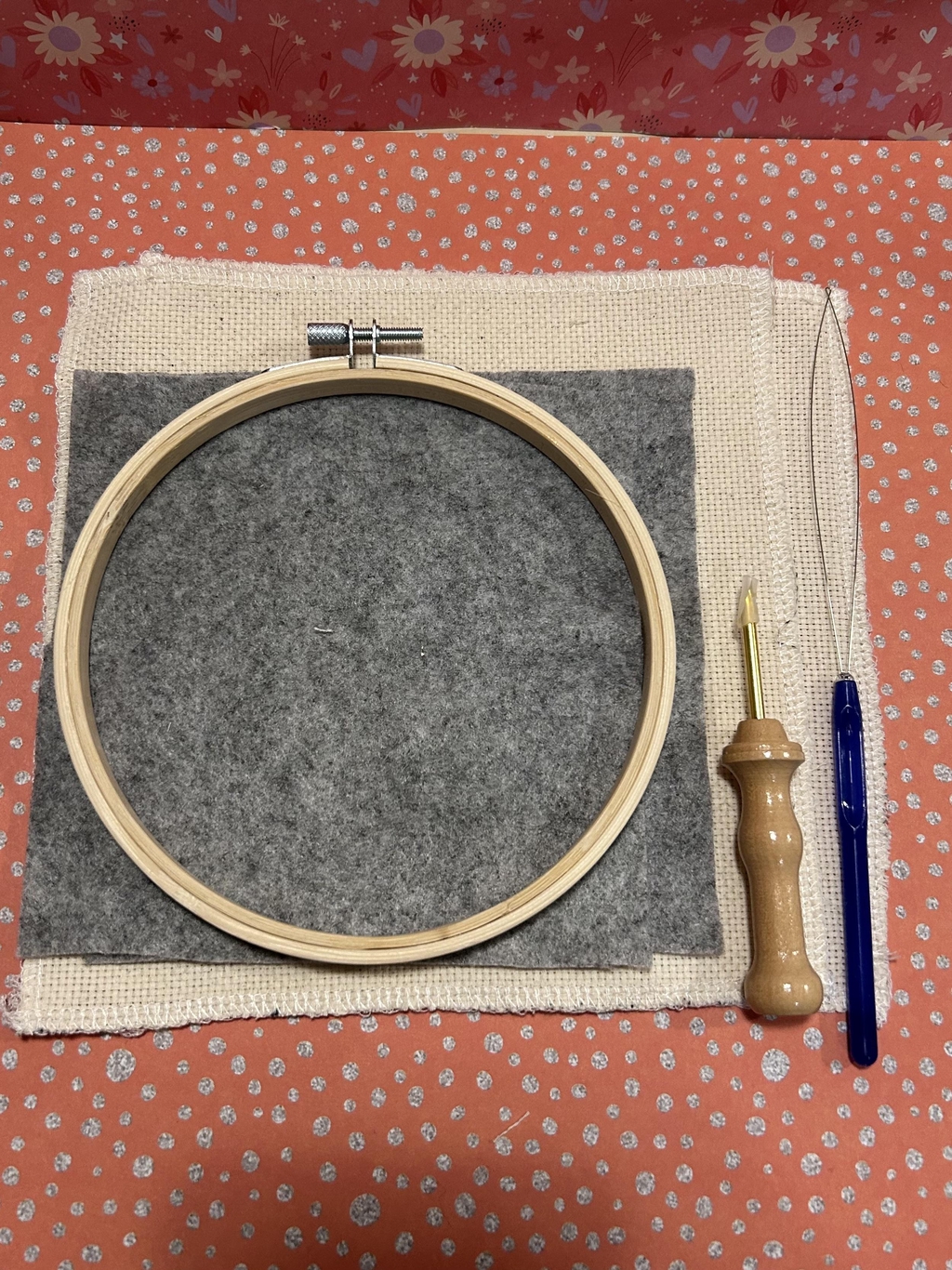 Du matériel punch needle !