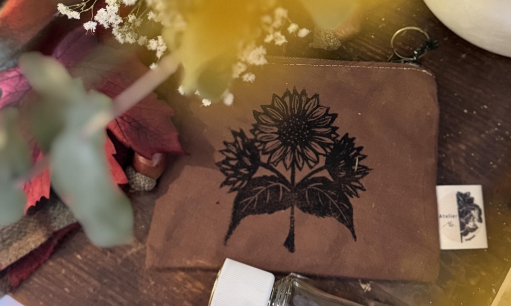 Linogravure textile
