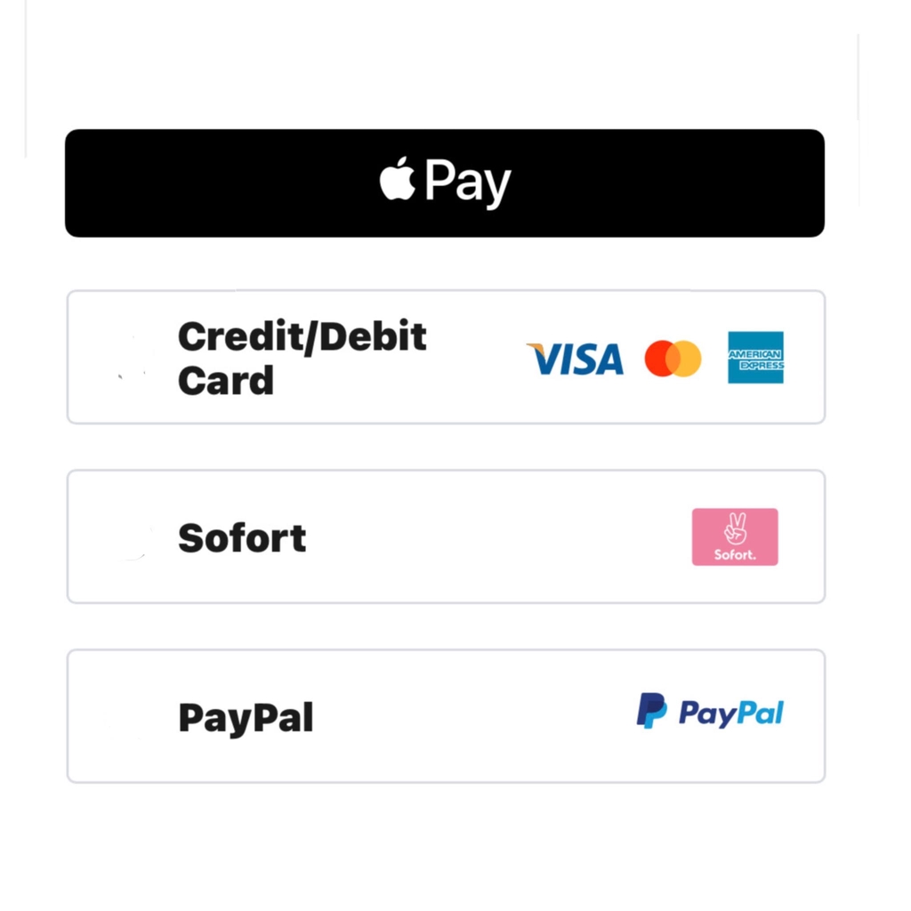 Formas de pago aceptadas. Moyens de paiements acceptés. Payment methods accepted 