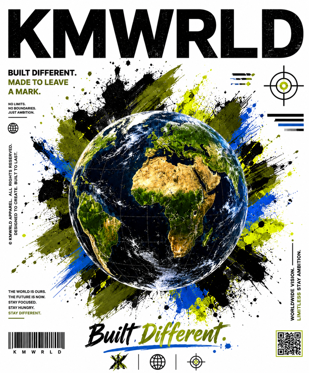 KMWRLD T-Shirt – Built Different Streetwear