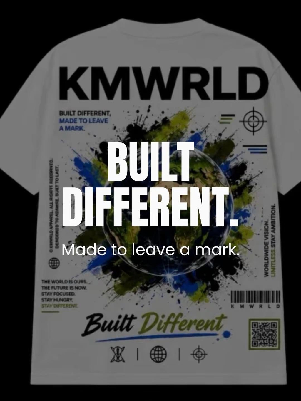 KMWRLD Streetwear Clothing – Built Different Apparel