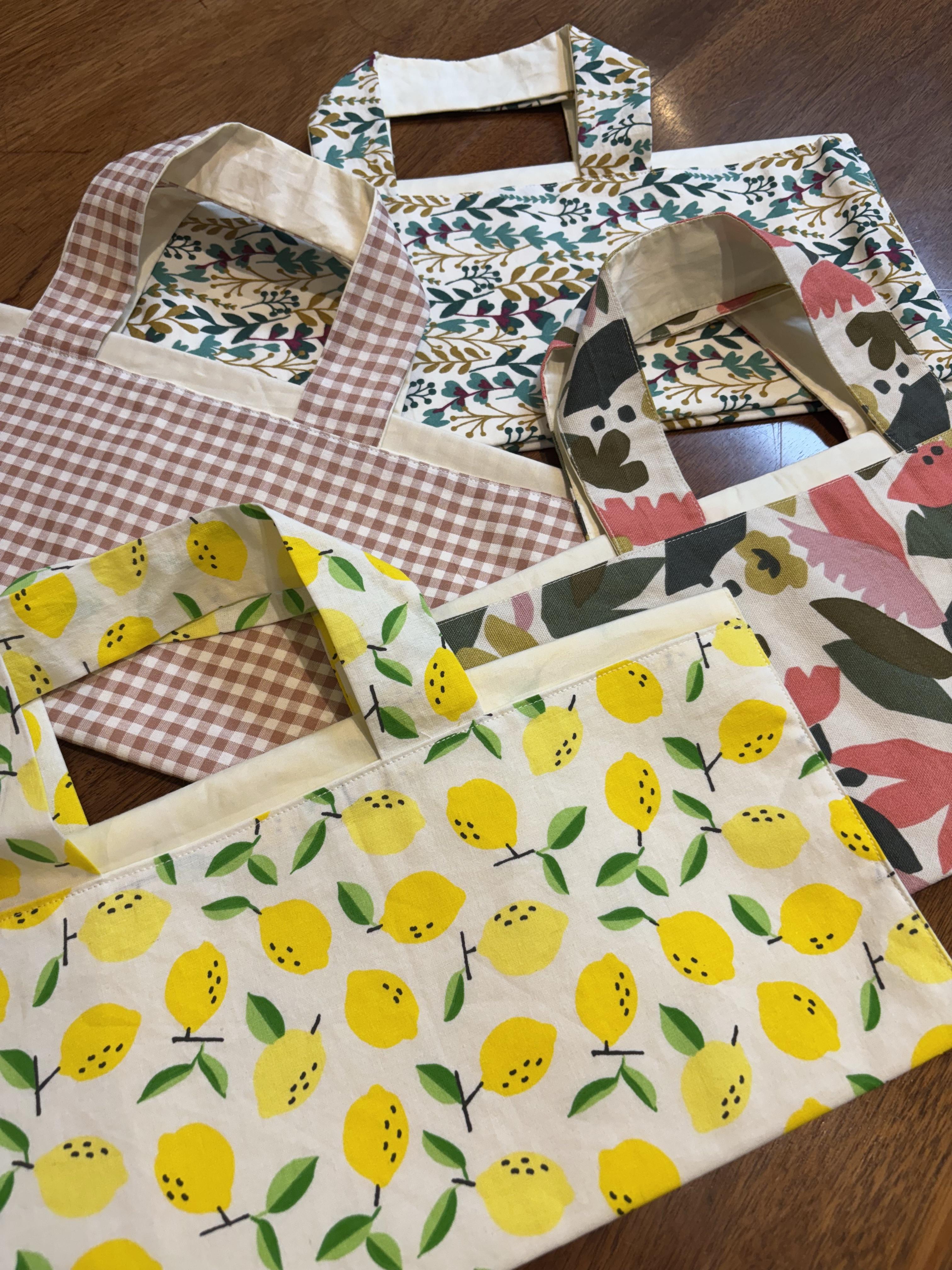 porte tarte / sac à tarte fait main