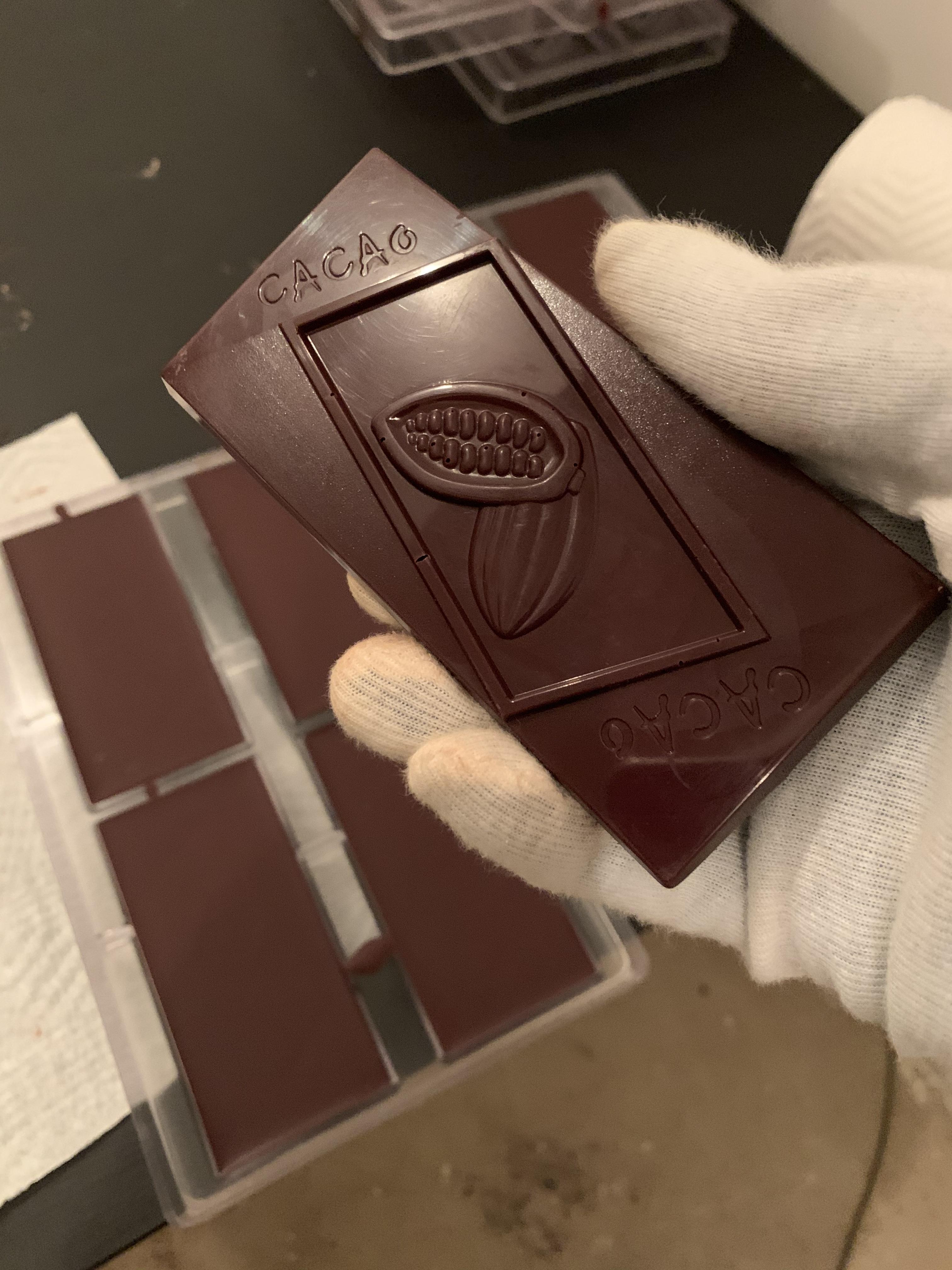Tablettes de chocolat "fait main"