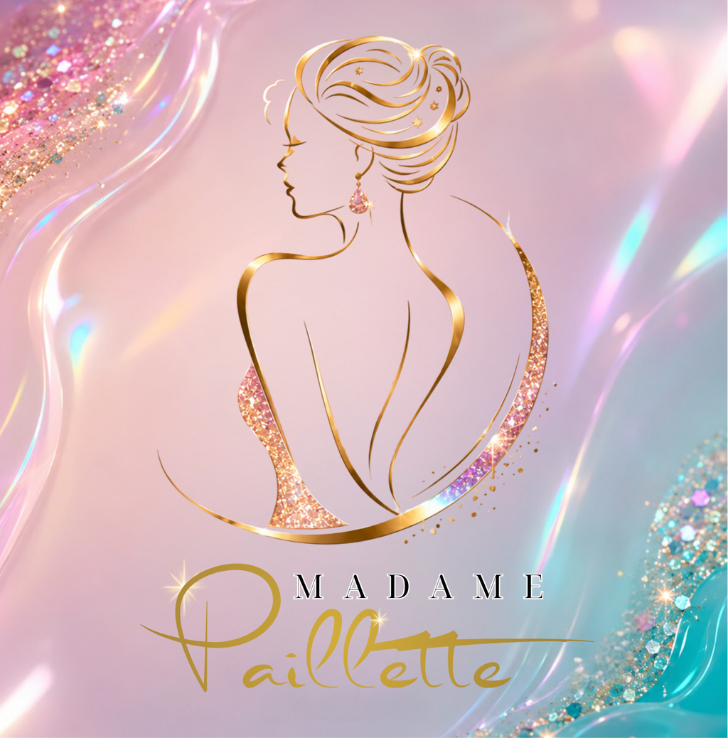 Présentation de créations colorées et pétillante de Madame Paillette.